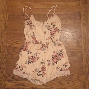Kendall and Kylie pink romper